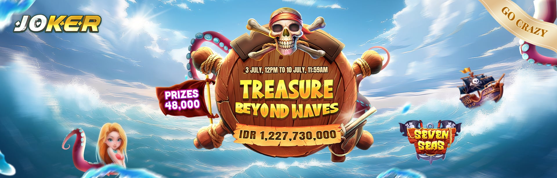 JOKER - TREASURE BEYOND WAVES