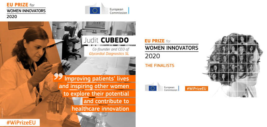 Judit Cubedo has been selected as finalist for the EU Prize for Women Innovators 2020